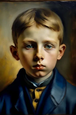Portrat of 12 year old Eskil by Van Gogh