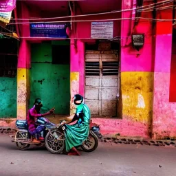 unique street photography work done in India, hyper details, real