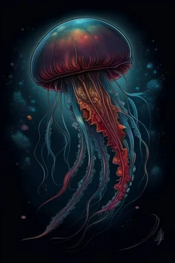 Galactic jellyfish