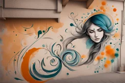 Painting, Water Color, Calligraphy. painting. street. Sketch. Drawing. .نقاشیخط. کالیگرافی. سقاخانه ای. Wall Painting. Mural Art. vector, minimal