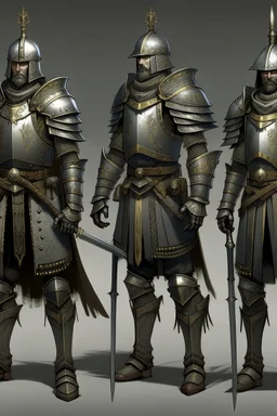 army of distopian victorian soldiers armors fantasy