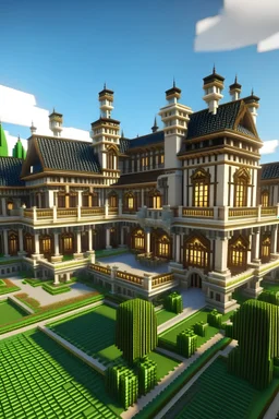 make a mega mansion