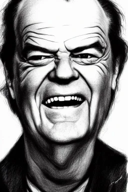 Jack Nicholson portrait, 8k resolution, r_drawings_rene, scribble, scribble drawing, scribble art, deviantart, rdrawings25, instagram, line draw, scribble sketch