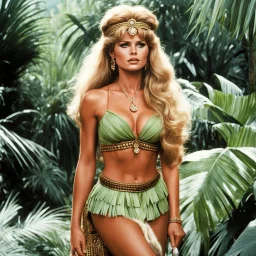 Brigitte bardot as sheena, queen of the jungle