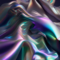 iridescent cloth