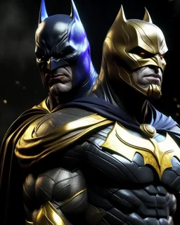 The combination of Batman and Thanos