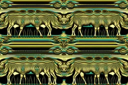 Stereoscope pattern image of an animal