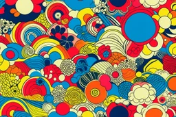 JAPANESE POP ART theme PATTERN