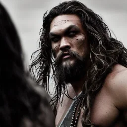 Imagine Jason momoa zombie, dramatic light, high detail, cinematic