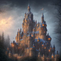 castle dark Magic dream world