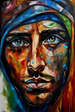 Abstract bedouin eyes