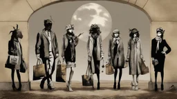 fashion girl samhain by banksy