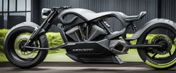 futuristic monster bike