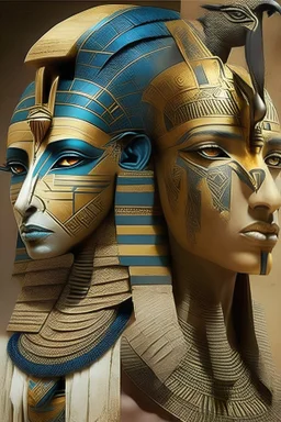 mix between ancient egyptian and egypt now