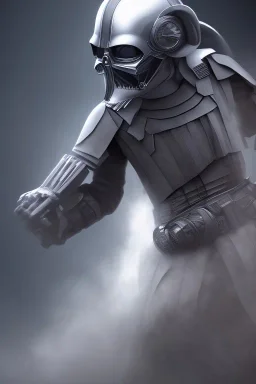 Darkvader high definition, ultra 8 k, volumetric lighting,fog