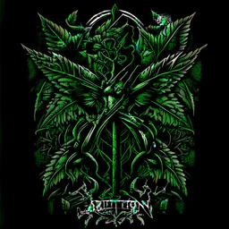 addiction dark green