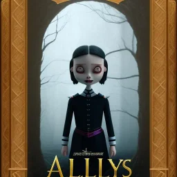 wednesday addams rolünde oynayan jenna ortega netflix dizisi 2022