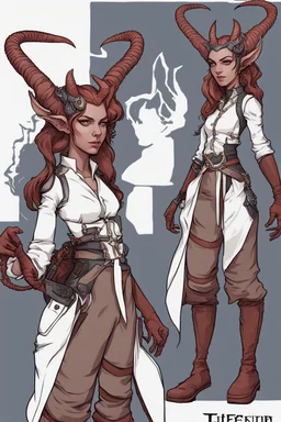 a tiefling artificer