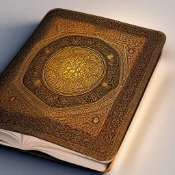 cover of an ancient ornate intricate spell book, cinematic, realistic, intricate details, photorealistic, octane render, 8k, artstation