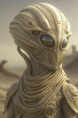 Sandstorm alien,3d 4k octane render, lifelike, photorealistic, artstation, illustration, smooth, sharp focus, ornate, intricate, complex, highly detailed, digital painting, smooth, art by tom bagshaw, akihiko yosh