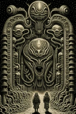 demon machine, H.R. Giger