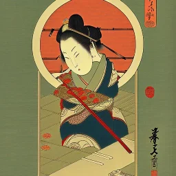 Ukiyo-e, japanese logo