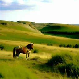 Nebraska 1997 Wild Horse Hill Photo