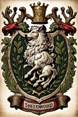 The Sherwood coat of arms