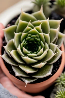 airy transparent ink Haworthia attenuata