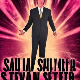 Saul Goodman in a Saturday Night Fever dream movie poster