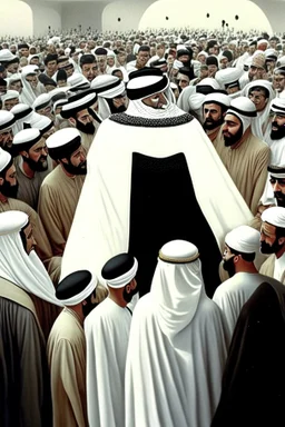 A funeral for the Sheikh.