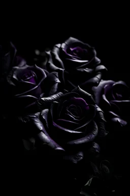 valentine's day, perfect, black and purple velvet roses, beautiful, love, dark, darkness, chthonic