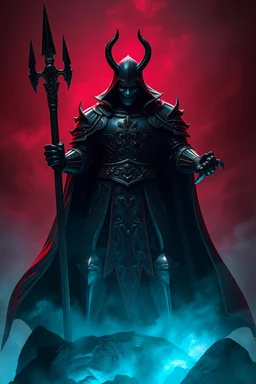 vampire black knight large man