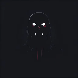 minimalist horror dark background