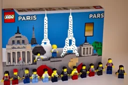  Paris made by lego