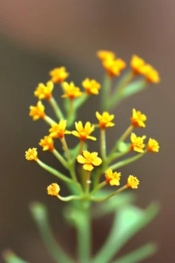 Lots of tiny golden flowers