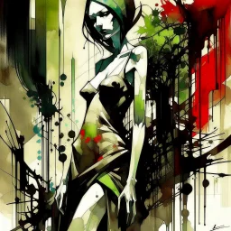 woman / Art Deco / Alex Maleev