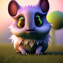 cute small creature,unreal engine 5, 8k resolution, photorealistic, ultra detailed