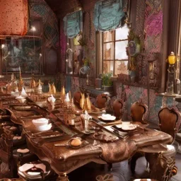 the world's most decadent maximalist dessert, oozing caramel, house chocolate maximalism, unreal engine, maximalist dessert