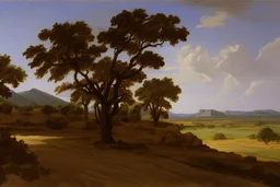 texas landscape by poussin