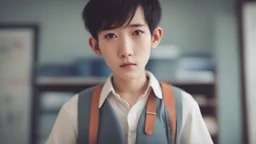 شخص جسمه عادي ووجه طولي