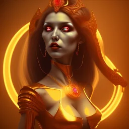 dracula hot goddess, by Mahmoud Sai, Cartographic, Golden Hour, Closeup-View, 16k, Lumen Global Illumination, Diffraction Grading ,beautiful ,circuitry, jewelry