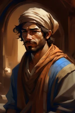 Imagine a real-life figure, not a cartoon, resembling Daniel LaRusso, originating from the Middle East. This individual embodies the spirit of Daniel LaRusso with a Middle Eastern touch, capturing the essence of both cultures.