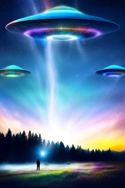 UFOS RAINBOWS