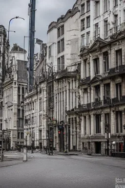 post apocalypse Brussels