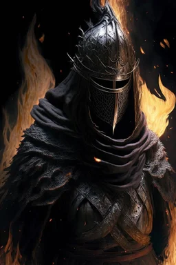 The Fire Keeper in world of the dark souls 3,