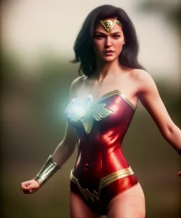 Baby wonder women, full body, bokeh