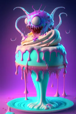 Soda pop cheesecake alien,8k