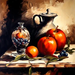 still life oil painting