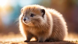 Strange, innovative, beautiful, unknown furry mammal, exquisite body, striking fur, happy, intelligent, thoughtful, friendly, beautiful volumetric lighting, attractive composition, photorealistic, bokeh blur, extremely detailed, chiascuro